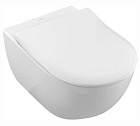 Унитаз подвесной с пневмокрышкой Villeroy&Boch Subway 2.0, 5614R001 + 9M78S101 Унитаз подвесной с пневмокрышкой Villeroy&Boch Subway 2.0, 5614R001 + 9M78S101