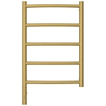 Полотенцесушитель электрический Сунержа Галант 3.0, высота 60 см, ширина 40 см, диммер слева/справа, цвет матовое золото, 032-5800-6040/032-5801-6040