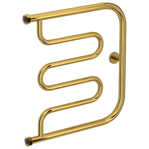 Полотенцесушитель водяной Сунержа Лира+, 500x500, цвет золото, 03-4011-5050