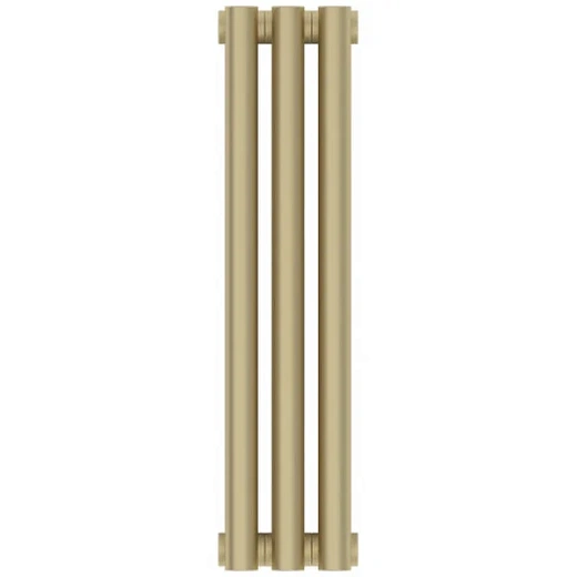 Радиатор отопления Сунержа Эстет-0, 3 секции, боковое подключение, цвет матовая шампань, 022-0331-5003 Радиатор отопления Сунержа Эстет-0, 3 секции, боковое подключение, цвет матовая шампань, 022-0331-5003