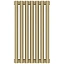 Радиатор отопления Сунержа Эстет-11, 7 секций, боковое подключение, цвет матовая шампань, 022-0302-5007