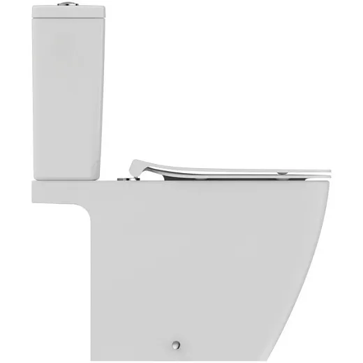 Унитаз напольный безободковый Ideal Standard i.life B, для монтажа с бачком, технология RimLS+