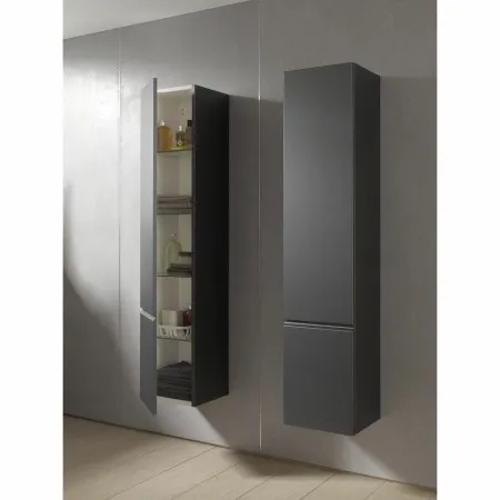 Шкаф-пенал Laufen Pro S, петли слева, цвет графит, 4831210954801