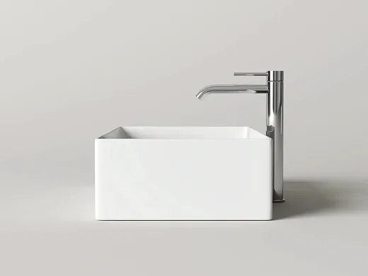 Умывальник накладной Ceramicanova Адель (Adele) 66.5x34x16см, белый, CN6089
