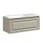 Тумба под раковину Sancos Very 100 см, подвесная, правая/левая, цвет Beige Soft, VR100RCE/VR100LCE
