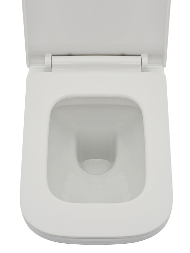 AQM2007 Унитаз подвесной AQUAme с сиденьем SoftClose, технология смыва Rimless. 550х350х375