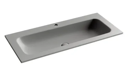 Раковина Ceramicanova Grace CN7013MH, 100 см, фарфор, антрацит матовый