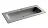 Раковина Ceramicanova Grace CN7013MH, 100 см, фарфор, антрацит матовый