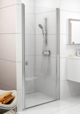 Душевая дверь Ravak Chrome CSD1-90 блестящий+транспарент