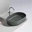 Умывальник Ceramicanova Element CN6048MDH 60см сантехфарфор темный антрацит, CN6048MDH