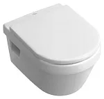 Унитаз подвесной Villeroy &amp; Boch Omnia Architectura 5684 H101 alpin, с микролифтом