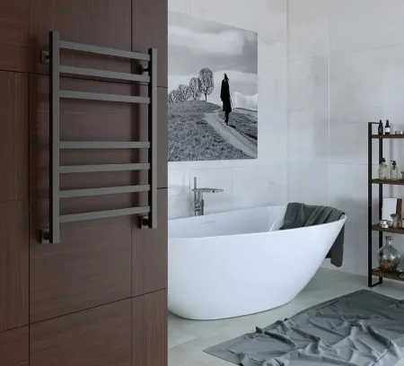 Полотенцесушитель водяной Stinox Prestige 500x800 чёрный матовый