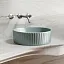 Умывальник Ceramicanova Element CN6057MLG 36см сантехфарфор зеленый матовый, CN6057MLG