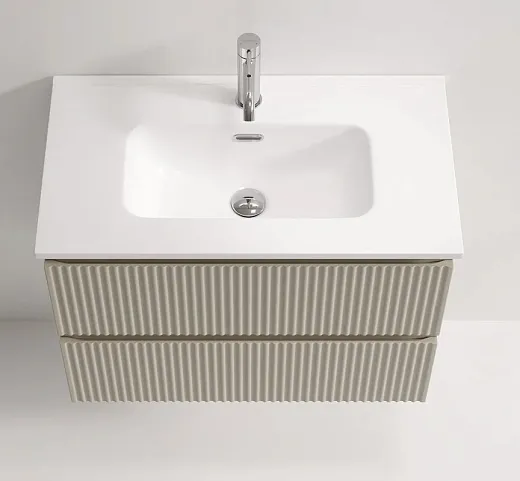 Тумба под раковину Sancos Snob R SNR70/39CE, 70 см, подвесная, Beige Soft