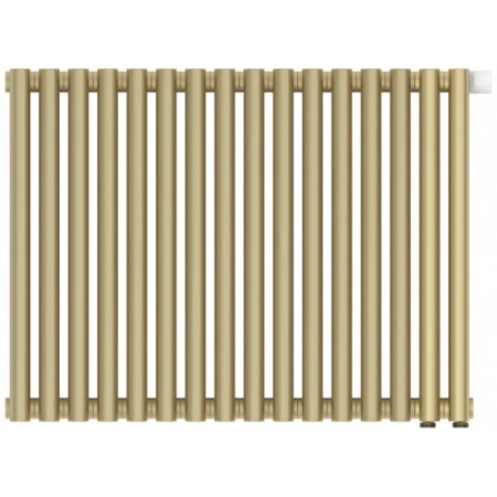 Радиатор отопления Сунержа Эстет-11 EU50, 16 секций, нижнее подключение, цвет матовая шампань, 022-0312-5016