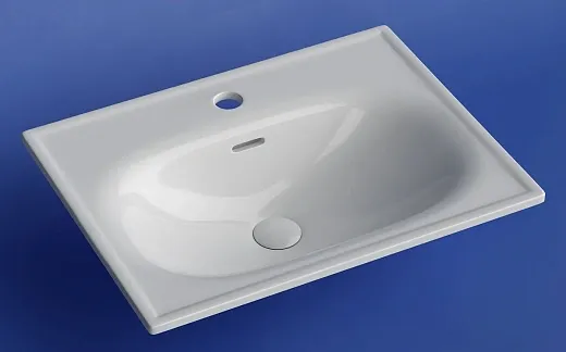 Раковина Ceramicanova Sabo CN13001, 60 см, сантехфарфор, белый