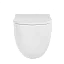 Подвесной унитаз VitrA S40 безободковый SmoothFlush санитарный фарфор. антибактериальное покрытие Hygiene, белый, 7759B003-0075
