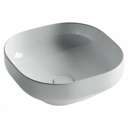 Умывальник Ceramicanova Element CN5032 40см накладной сантехфарфор белый, CN5032