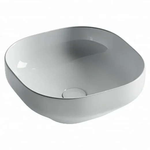Умывальник Ceramicanova Element CN5032 40см накладной сантехфарфор белый, CN5032