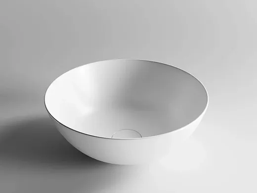 Умывальник Ceramicanova CN6003 35.8х35.8х15.5см накладной круглый без перелива, CN6003