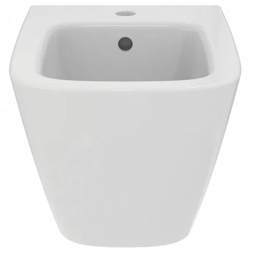 Биде подвесное с отверстием под смеситель Ideal Standard i.life S T459301, с крепежом для полностью скрытого монтажа
