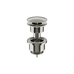 Донный клапан Ceramicanova 70003BNnc, универсальный, PVD никель брашированный