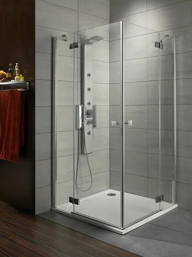 Душевой уголок Radaway Almatea KDD 100 100x100 прозрачное/хром