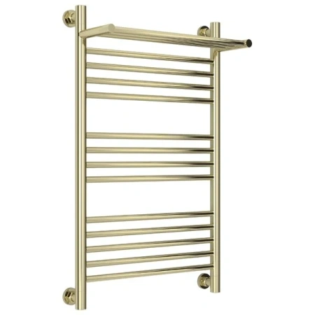 Полотенцесушитель водяной Сунержа Богема+, 800x500, с полкой, цвет шампань, 020-0223-8050