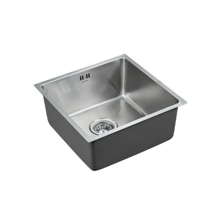 Кухонная мойка PAULMARK VISTA 44, PM304444-BS (стальной/брашированная сталь)