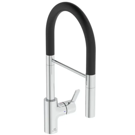 Смеситель для кухонной мойки Ideal Standard GUSTO BD417AAс высоким трубчатым вытяжным изливом R-типа
