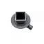 Точечный трап Pestan Confluo Standard Dry 1 Black Glass , 13000101