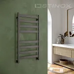 Полотенцесушитель водяной Stinox San Remo 500x1000 чёрный матовый