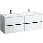Шкафчик под умывальник Laufen Palomba 407454 159x50x57,5, белый