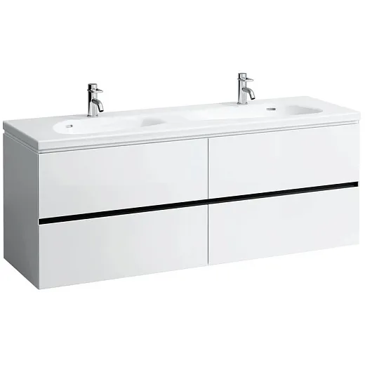Шкафчик под умывальник Laufen Palomba 407454 159x50x57,5, белый