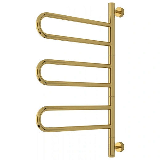 Полотенцесушитель электрический поворотный Сунержа Парео 4.0, 800x550, цвет золото, 03-0823-0773