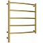 Полотенцесушитель электрический Сунержа Галант 3.0, высота 60 см, ширина 60 см, диммер слева/справа, цвет матовое золото, 032-5800-6060/032-5801-6060