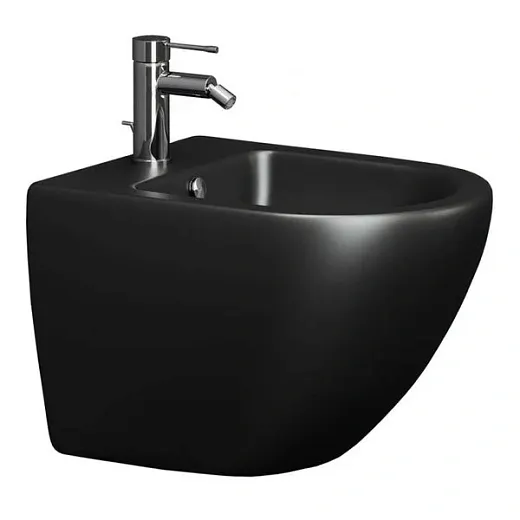 Подвесное биде Ceramicanova Metropol черный матовый, CN4003MB, сантехфарфор