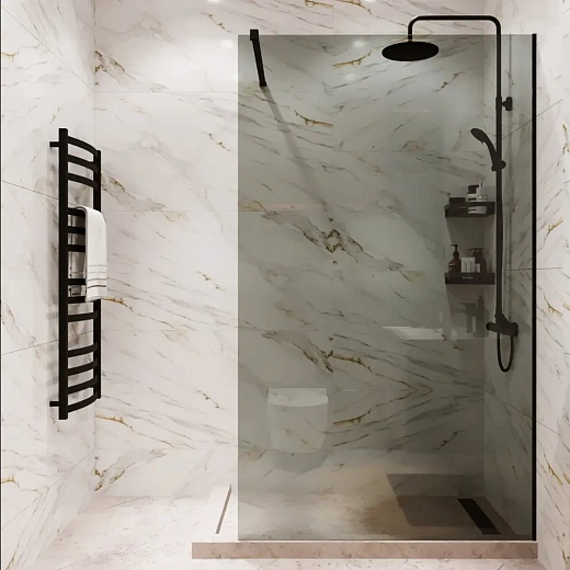 Душевое ограждение Benetto BEN-602_BL_T 1100х2000