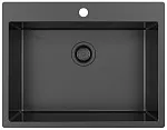 Мойка кухонная ZorG ZRN 5065 Premium PVD Gunblack
