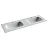 Умывальник Ceramicanova Grace CN7022 141см сантехфарфор белый, CN7022