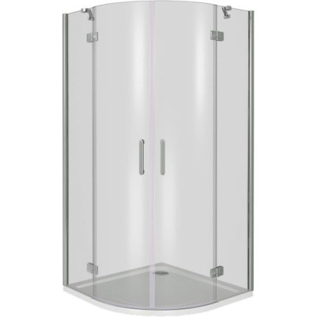 Душевой уголок Good Door Saturn R-90-C-CH, 90 х 90 х 185 см, стекло прозрачное, хром, СА00012