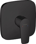 Смеситель Hansgrohe Talis E 71765670 для душа, черный матовый
