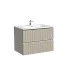 Тумба под раковину Sancos Snob T SNT70CE, 70 см подвесная, Beige Soft