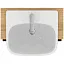 Умывальник Ideal Standard i.life A 50x44см полувстраиваемый с отверстием подсмеситель, T451701