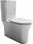 Напольный унитаз Ceramicanova Star Rimless CN1904 безободковый, с сиденьем Soft Close, сантехфарфор