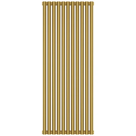 Радиатор трубчатый Сунержа Эстет-11, 11 секций, боковое подключение, цвет золото, 03-0302-1211