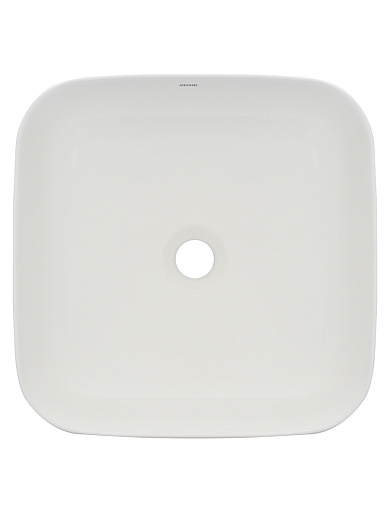 AQM5011MW Раковина накладная AQUAme квадратная, цвет белый матовый. 390x390x130 AQM5011MW Раковина накладная AQUAme квадратная, цвет белый матовый. 390x390x130