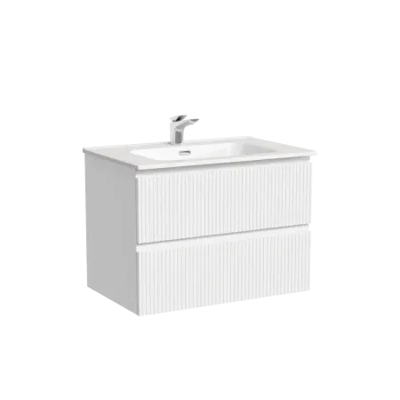 Тумба под раковину Sancos Snob T SNT70W, 70 см подвесная, Bianco