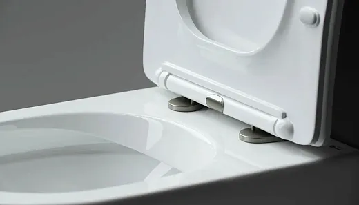 Подвесной безободковый унитаз Ceramicanova Metropol CN4002 Rimless, крышка микролифт, сантехфарфор (выставочный образец, отсутствует упаковка)