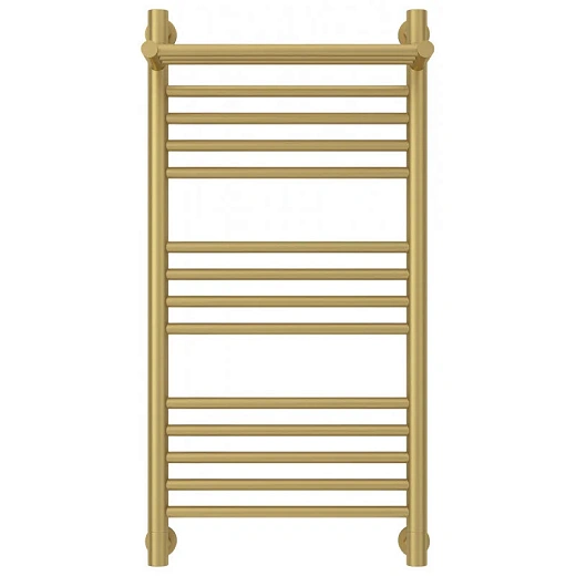 Полотенцесушитель водяной Сунержа Богема+, 800x400, с полкой, цвет матовое золото, 032-0223-8040